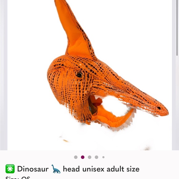 Dinosaur Costune Head - Picture 2 of 5